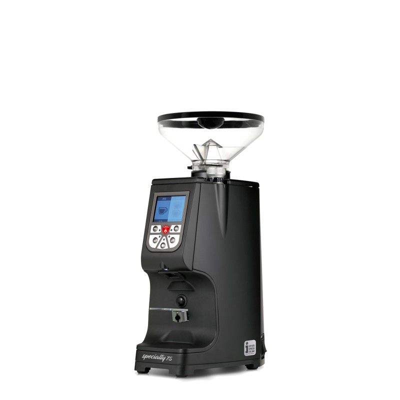 eureka atom specialty 75 black coffee grinder - pro