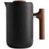 fellow clara french press walnut - stylish design