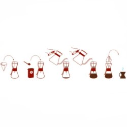 chemex 3 cups classic - elegant coffee maker