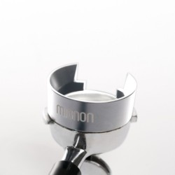 eureka mignon dosing funnel chrome - sleek design