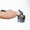 eureka mignon dosing funnel chrome - sleek design