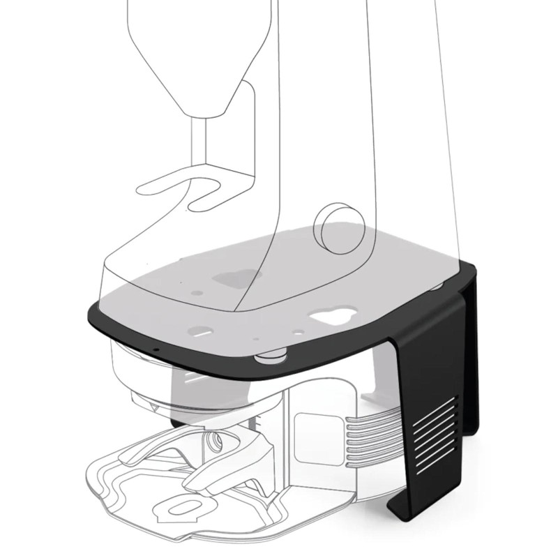 puqpress bracket/adapter for m5 black - functional