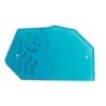 la marzocco gs3 side panels set blue glass - stylish