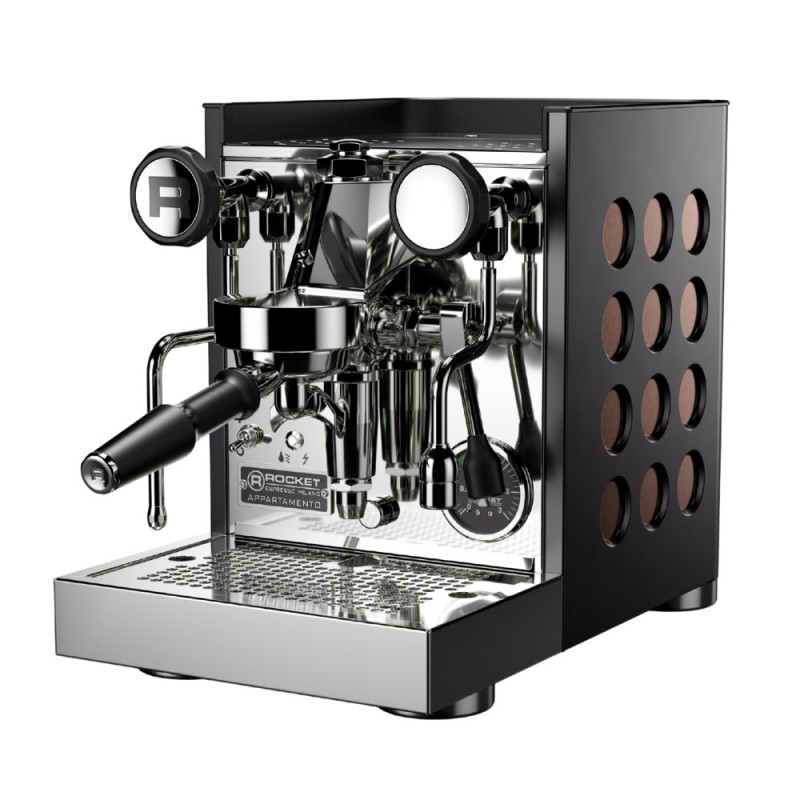 rocket appartamento tca espresso machine - compact & elegant