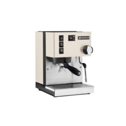rancilio silvia white espresso machine - reliable & stylish