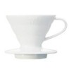 hario v60 01 ceramic coffee dripper white