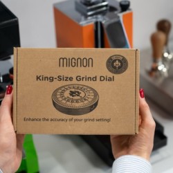 eureka mignon king size grind dial - precision grinding