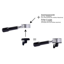 profitec silicone double spout for bottomless portafilter
