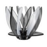 hario v60 suiren 02 dripper black/white - limited edition