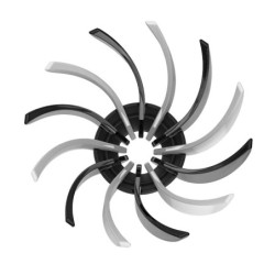 hario v60 suiren 02 dripper black/white - limited edition
