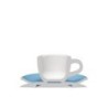 clubhouse tulip espresso cup 70cc with saucer - porcelain