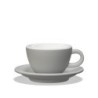 clubhouse tulip cappuccino cup 210cc - porcelain & saucer