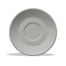 clubhouse tulip cappuccino cup 210cc - porcelain & saucer