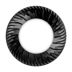 eureka burrs 65 mm black diamond - italian espresso