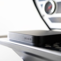 acaia umbra scale black - display-free precision weighing