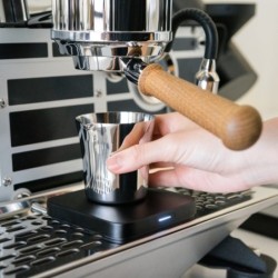 acaia umbra scale black - display-free precision weighing