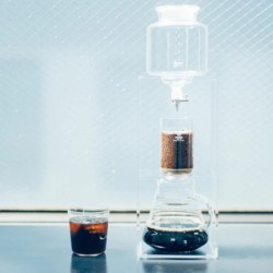 hario water dripper clear wdc-6 - cold drip tower