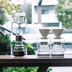 hario water dripper clear wdc-6 - cold drip tower