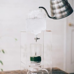 hario water dripper clear wdc-6 - cold drip tower