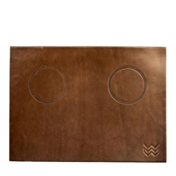 weber workshops leather tamping mat - vegetable tanned