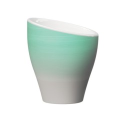 clubhouse volcano espresso cups 70cc - porcelain set of 2