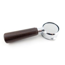 La Pavoni Bottomless Portafilter Wood Handle | Shop Now