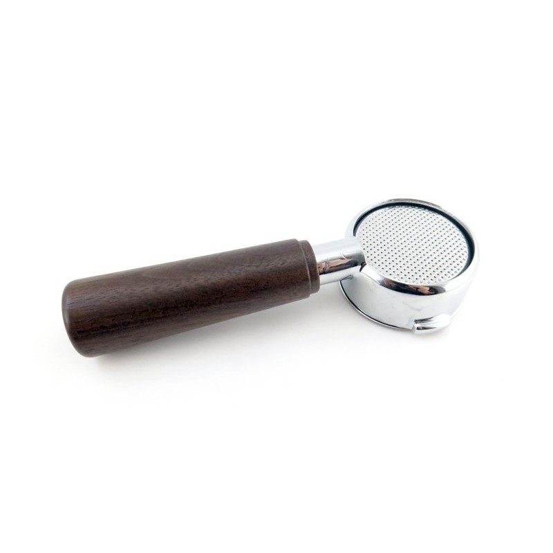 La Pavoni Bottomless Portafilter Wood Handle | Shop Now
