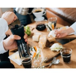 Hario Mini-slim+ Coffee Grinder for Home Espresso Setups