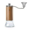 Eureka Baby Hand Grinder Walnut & Glass | Fast Shipping
