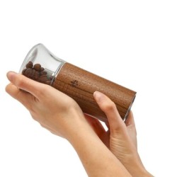 Eureka Baby Hand Grinder Walnut & Glass | Fast Shipping