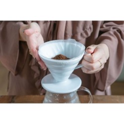 Hario Dripper V60 02 Plastic White | Order Online Today
