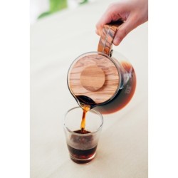 Hario V60 Coffee Server 600ML Olive Wood | In Stock Now