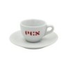 ECS Espresso Cup With Saucer - Set Of 6 | Fast Shipping