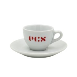ECS Espresso Cup With Saucer - Set Of 6 | Fast Shipping