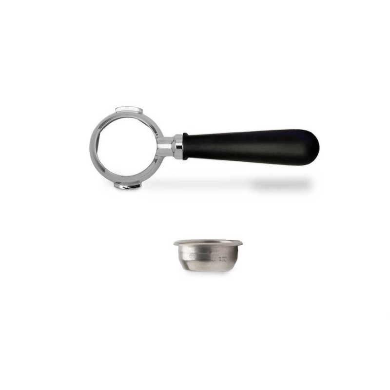 Lelit Portafiltro Senza Fondo Manico Noce Nero | Buy Now