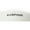rocket hashtag espresso cups white - set of 6