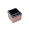 la marzocco walnut wood knock box - stylish & durable