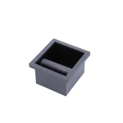 la marzocco walnut wood knock box - stylish & durable