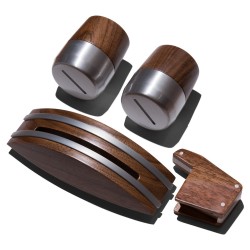 la marzocco linea mini walnut wood customization kit