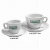 rancilio cappuccino cups set of 6 - durable & stylish