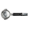ecm bottomless portafilter with logo - precision tool