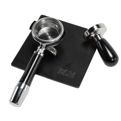 ecm leather tamping mat - durable & stylish