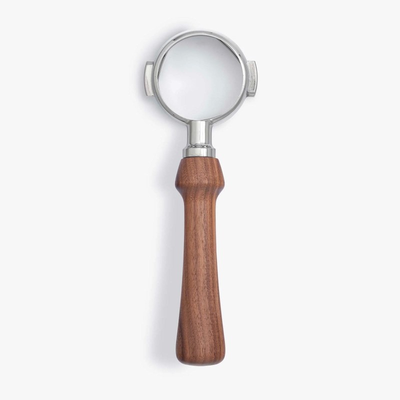 wiedemann bottomless portafilter refined walnut