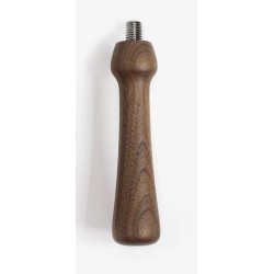 wiedemann portafilter handle in walnut - premium