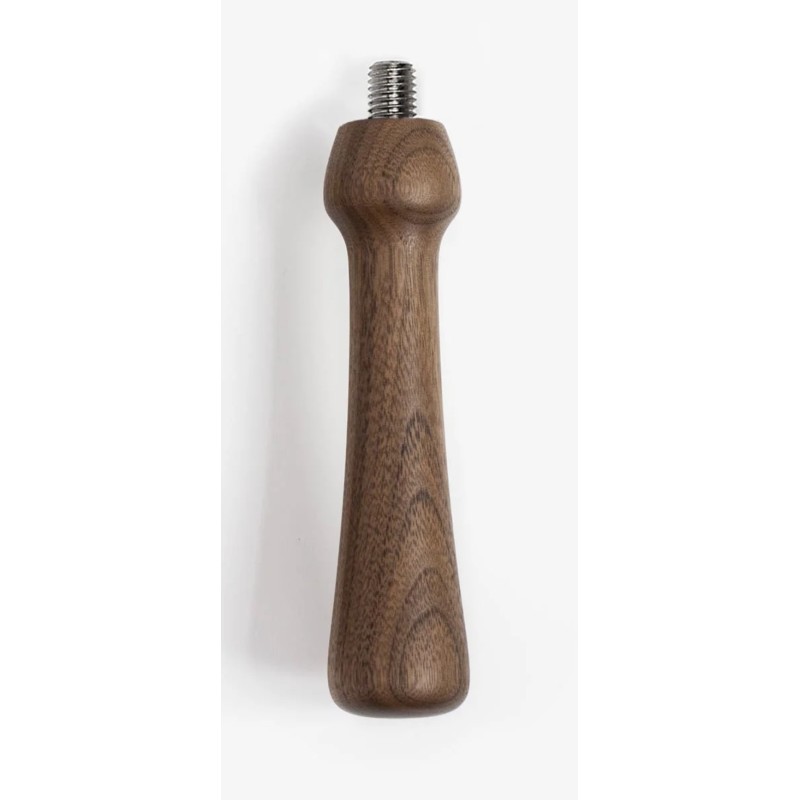 wiedemann portafilter handle in walnut - premium