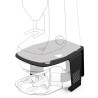 puqpress bracket/adapter for m5 black - functional