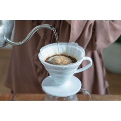 Hario Dripper V60 02 Plastic White | Buy Now