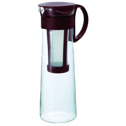 hario water brew coffee pot brown - stylish design