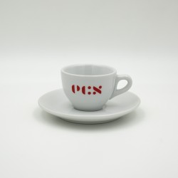 ecs espresso cup with saucer - set of 6