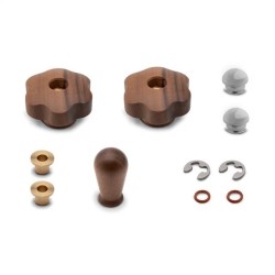 lelit mara x pl62x walnut upgrade kit - premium materials